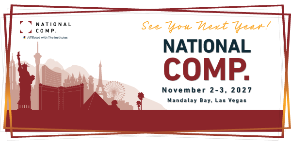 National_Comp's tweet photo. Thank you for being part of National Comp 2026!

We’re grateful to everyone who joined us in Las Vegas for two days of learning, connection, and collaboration across the workers’ compensation community.

Thank you for your support, your energy, and for helping make this year’s event so memorable.

See you next year, November 2–3, 2027, at Mandalay Bay in Las Vegas!

#NationalComp #NationalComp2026 #WorkersComp #RiskManagement