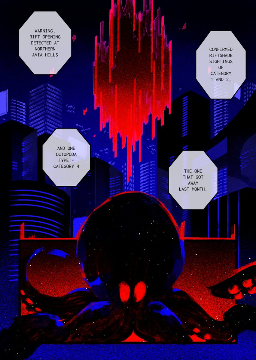 KFRNKM's tweet photo. #OCstober Eos is a tiny planet riddled w/ many troubles & alien threats. Its dense capital is built vertically. Land scarcity is so bad that 4 out of its 5 moons have been terraformed to fit its denizens needs.
This October I will post more trivia with the tag #fieldnotes_eos πͺ https://t.co/RA19hBznFt