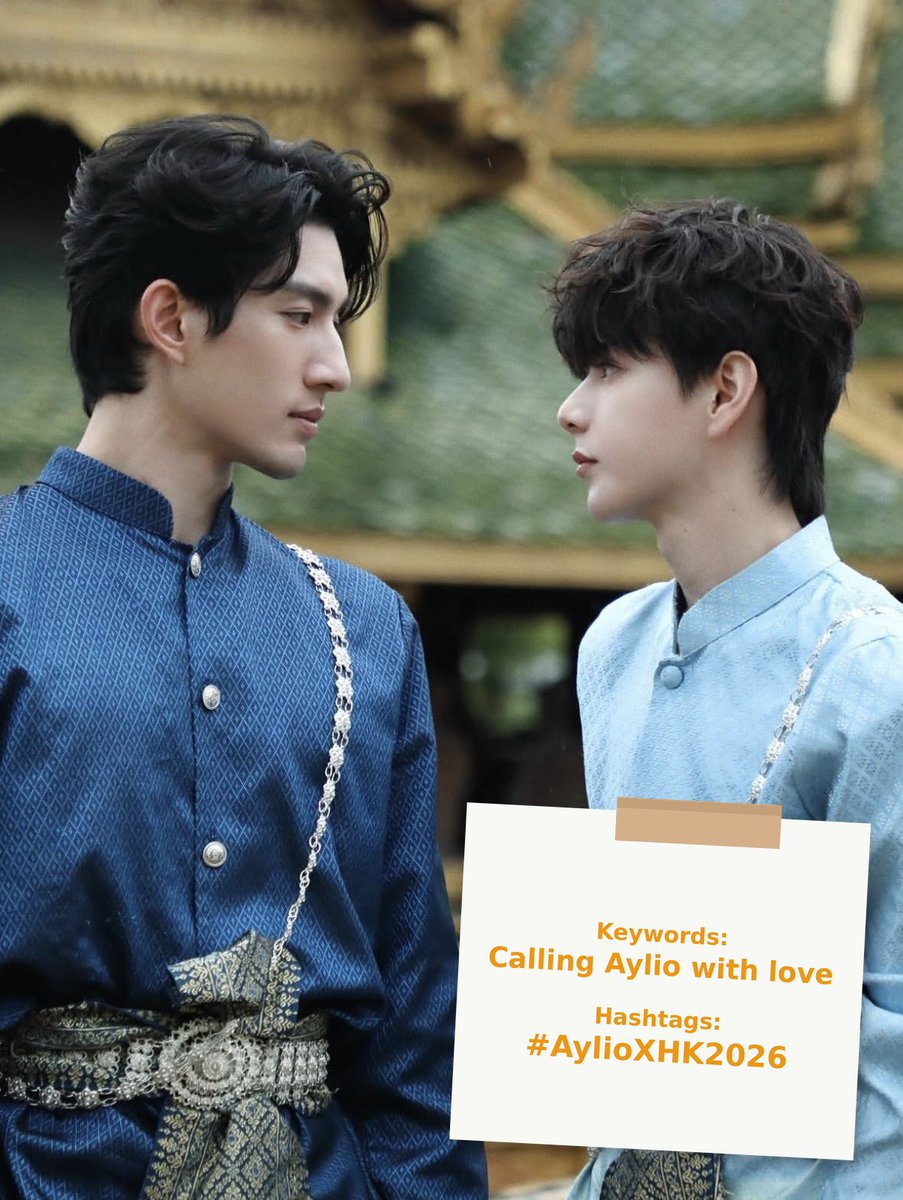 AylioChineseFC's tweet photo. 【📣 TRENDING ANNOUNCEMENT】

Aylio Fan Meeting in Hong Kong
🗓 2026.10.03
⏰ Trending starts: 10:30 (GMT+8)
Please hold the tags until the start time. See you on the trend 🧡

#孙政 #吕思瞳 #aydensng孙政 #eliolst #政瞳 #aylio https://t.co/pzKhAoslx9