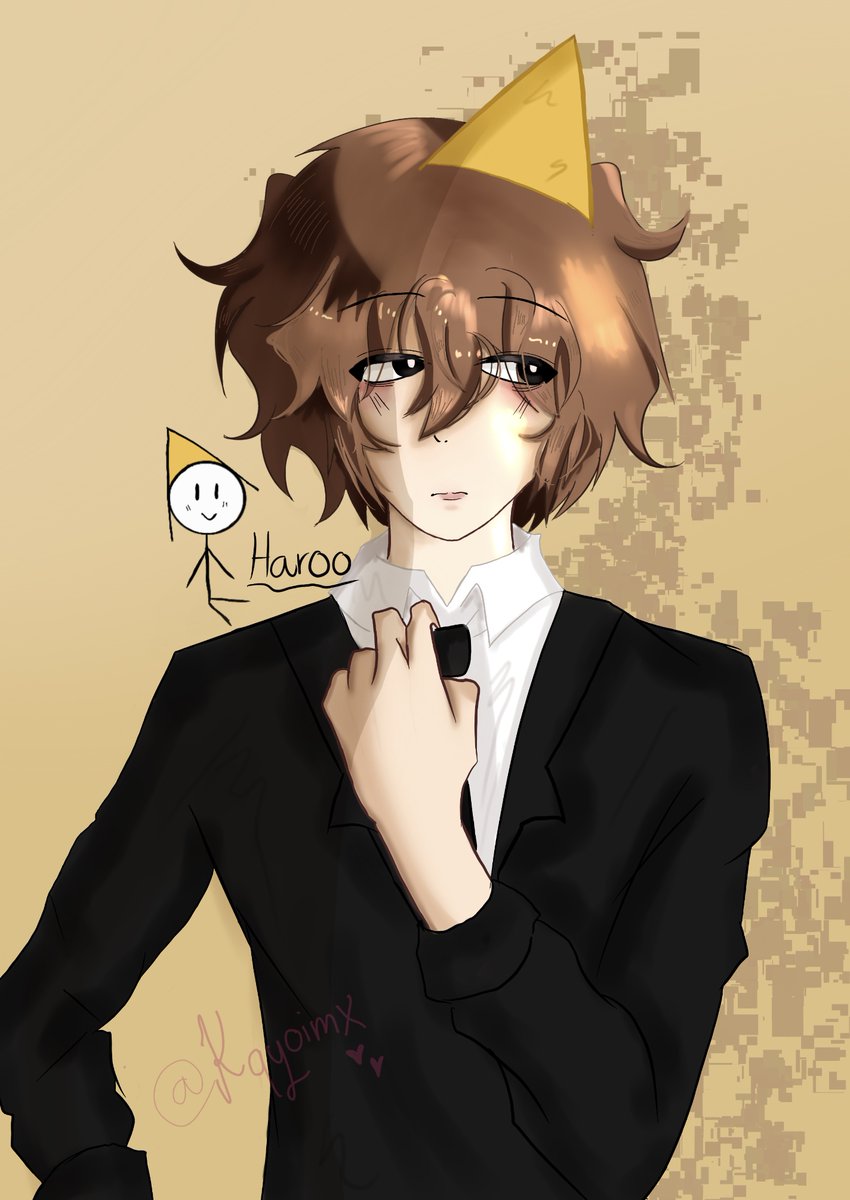 kqyoimx's tweet photo. FANART PARA HAROOOOO @HarooXD !!! Espero q te guste 💛💛 (SI NO ES EL OC CORRECTO PERDONAME 😭😭😭) #Haroofanart #Haroo #artㅤㅤㅤㅤ #procreate #fanartㅤㅤㅤㅤ #drawingㅤㅤ https://t.co/39DVPwXKCd