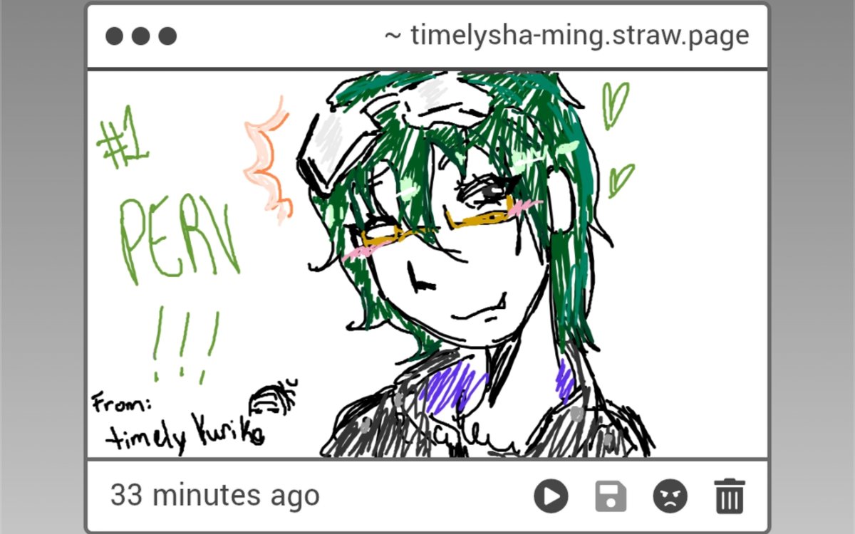 sha_ming_ss's tweet photo. Today's strawpage submission is by admin 🪐 from timely yuriko! @yuriko_gnosiass
Thank you very muchh 🫶 look at our beloved idiot 🥹

https://t.co/guiLWtRJXc https://t.co/vYJkYG7IsA
