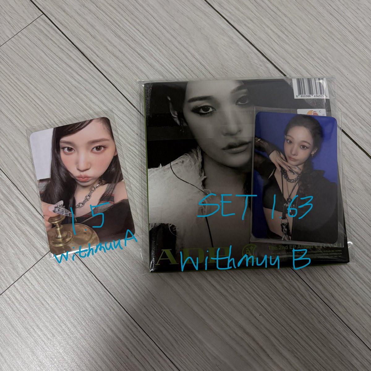 724mong's tweet photo. 올데이프로젝트 올데프 CRASH 분철 포카 포커스 앨범 특전 애니 영서 위드뮤
Alldayproject ADP pob pc photocard focus annie youngseo withmuu

사진 참고 / Foreigners, International Shipping⭕️

KKT plz, not DM https://t.co/TJV7UoE3sf