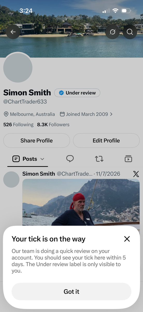 SSperling__'s tweet photo. Hi @michaelo @elonmusk @Support,

I’ve regained access to my original account following the hack, but it remains under review and I’m still unable to change my username or edit my profile.

Could you please help resolve these restrictions so I can fully use my account again?

Thank you,
Simon
