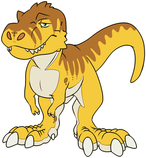 HiryuNatsuakai's tweet photo. Hiryu as a t-rex now? Why not! https://t.co/nIDWKUnXlZ