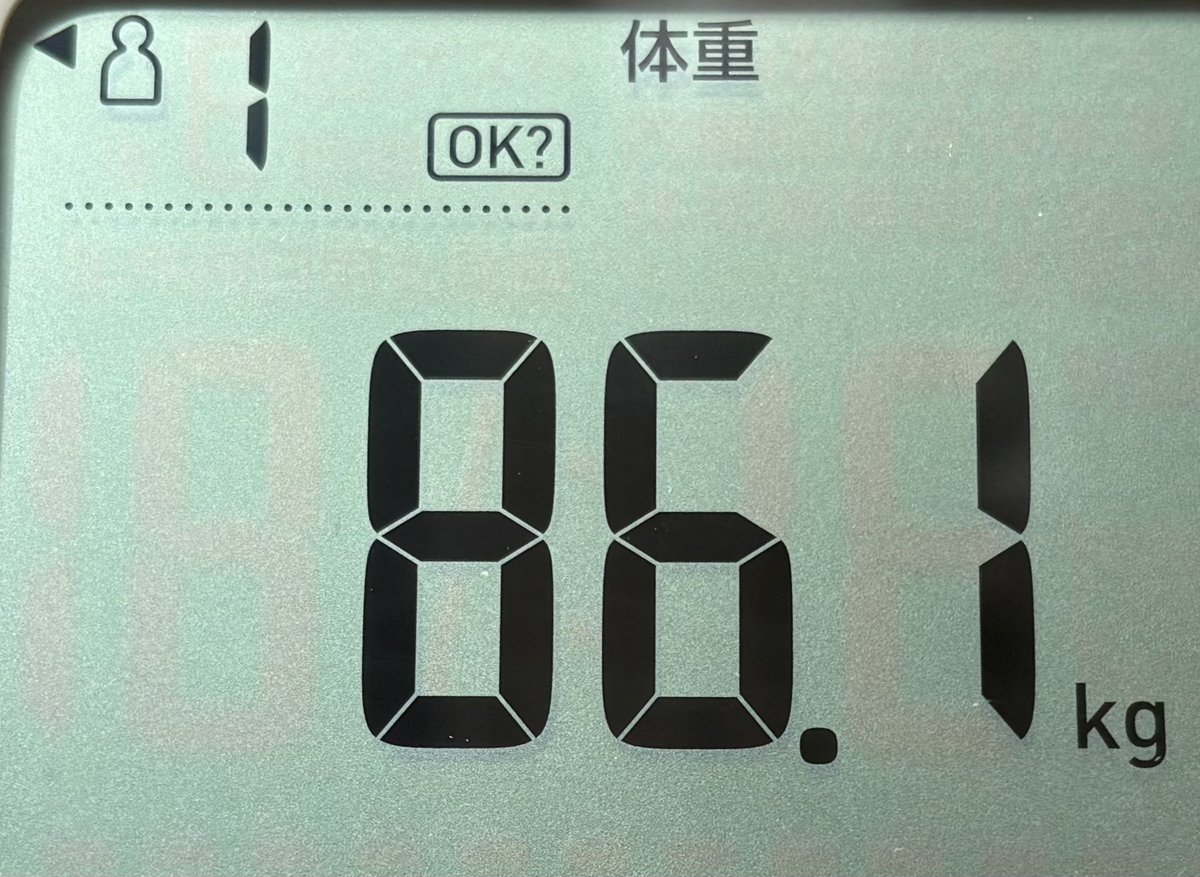 TV29380486's tweet photo. 10/1 体重 https://t.co/kCC5vtGs4D