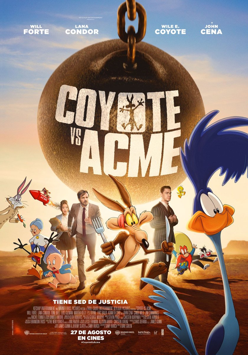 CostelloFJ's tweet photo. Bastante normalita y entretenida #COYOTEVSACME me recordó a #SpaceJam 🤘🏻😎 @CinesPanama @Cinepolis @CinepolisPA @elpopcornpty @Juaniis20 @SergioMixPTY @miguelestebantv @GabyMeza8 @Peli_Comic @TheTopComics @DEREMATEXD @paodlcastillo @joemix027 @Extraordinerd https://t.co/zAFCob1pGx