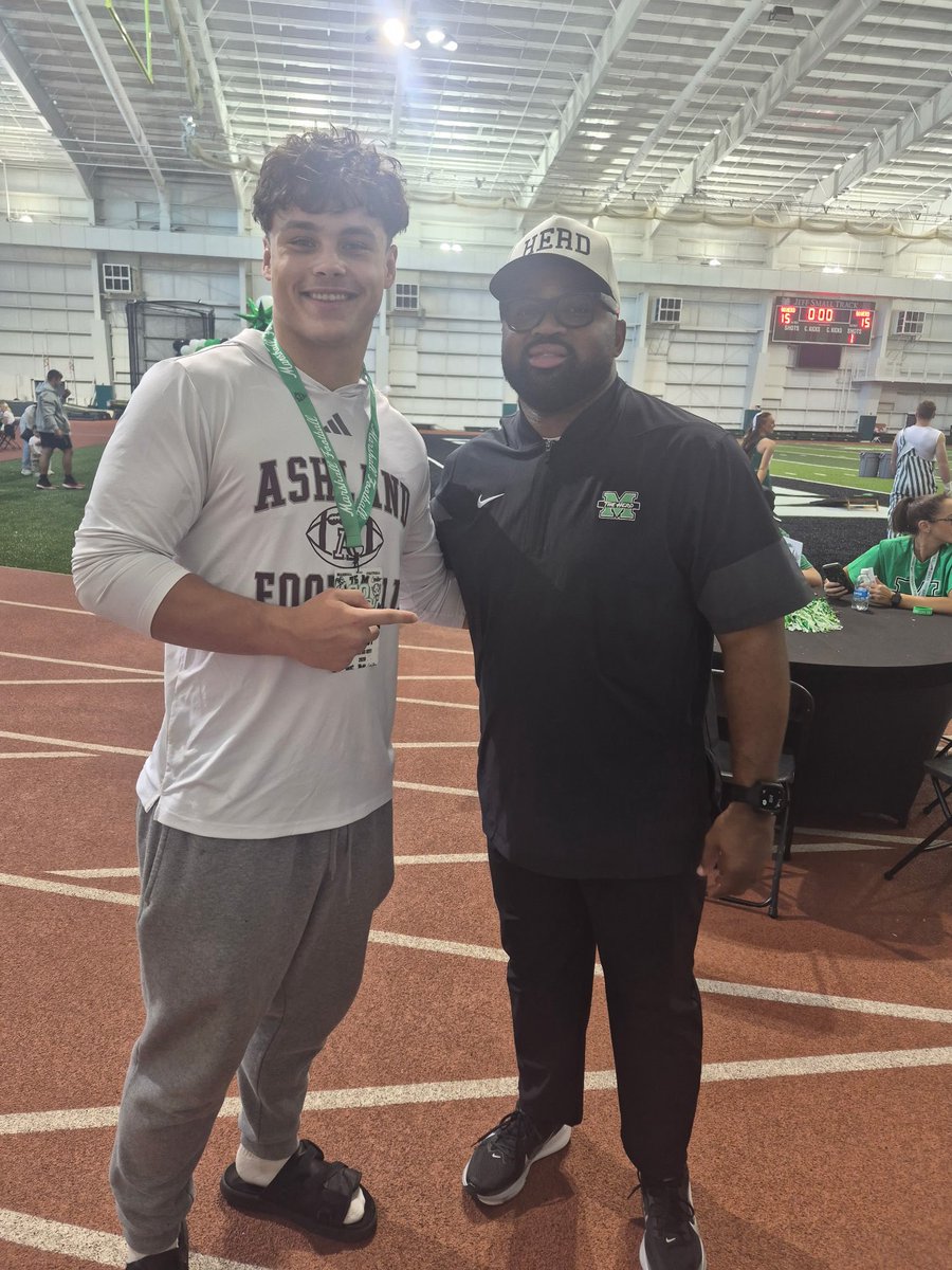 LukeMcCoy2028's tweet photo. I had a great time Saturday @HerdFB!!! Great game! Thank you for the opportunity @CoachBradLambo 
@CtackettC @Sdowdy12 @J_maineKeyes @CoachDes_ https://t.co/w4n7GpDSW0