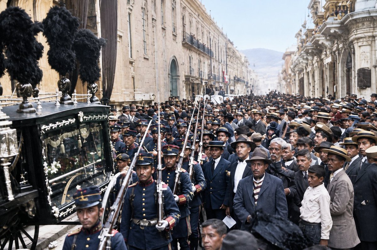 gusherala's tweet photo. funeral del antiguo presidente del senado Manuel Yrigoyen 1912. https://t.co/XwoSMYfToB