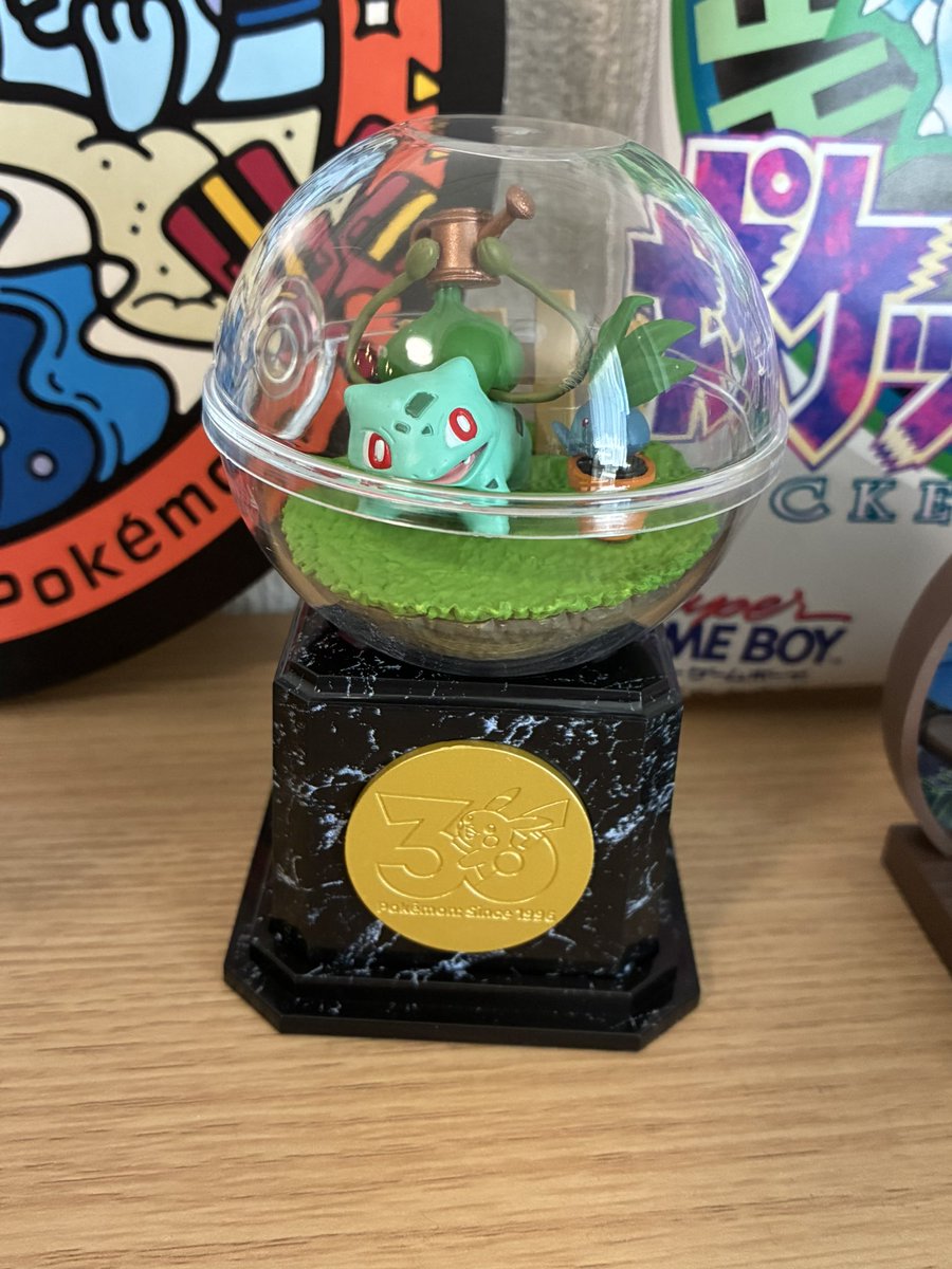 kureson_game's tweet photo. ポケセンから届いたー！
かわいいー！最高！
リーメントはフシギダネでした🌿 https://t.co/9Dq11z19AN