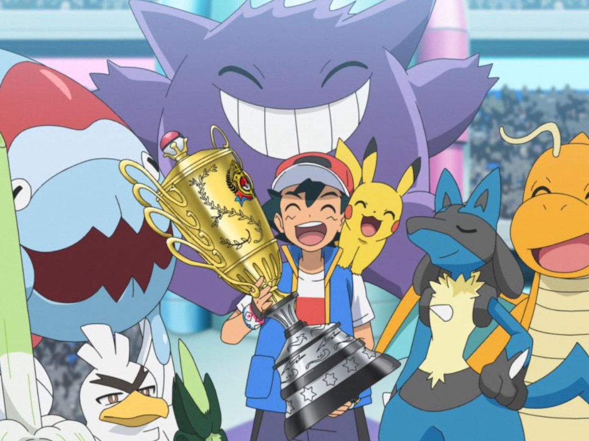 GoofygooberV2's tweet photo. @Doliwhop Talking about ashes team, not connected to this, but it’s my least favorite story wise due to the fact that this is, probably his last major battle, and non of his older pokemon besides pikachu came back mainly due to the fact the series was bringing back some of his old friends. https://t.co/IqzGAjlVGZ