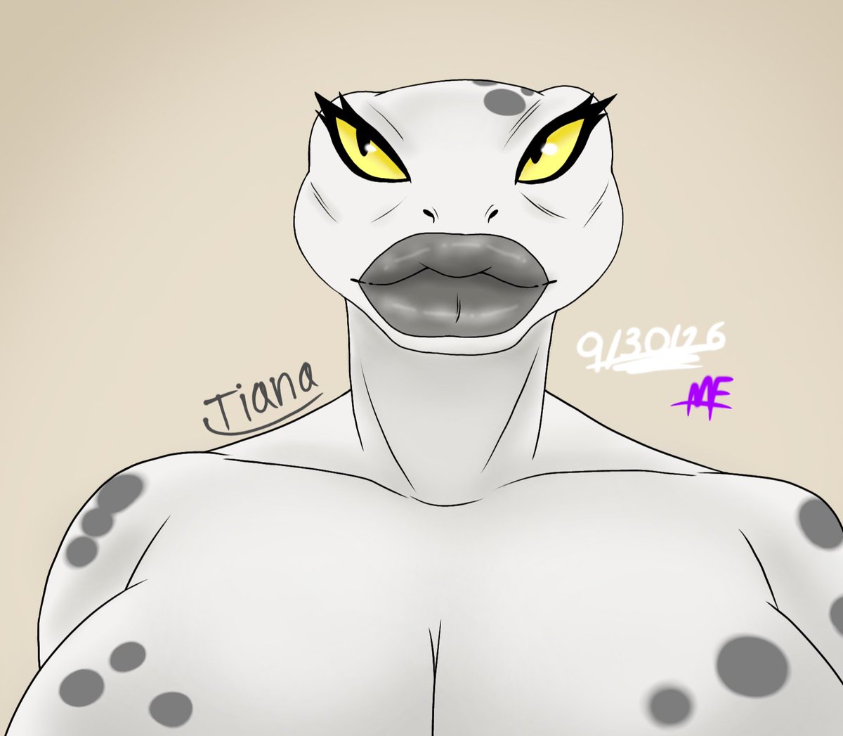 mysticfader's tweet photo. Just a quick doodle of my frog gal Tiana. 👌💜 https://t.co/afQViZ7Qkl