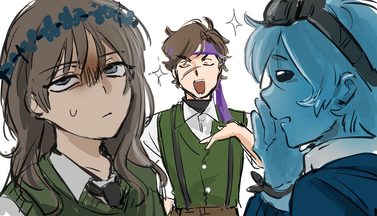 ianyunqi's tweet photo. look at my trio dawg they're getting blown up😭😭😭 https://t.co/qi6IIB86j5