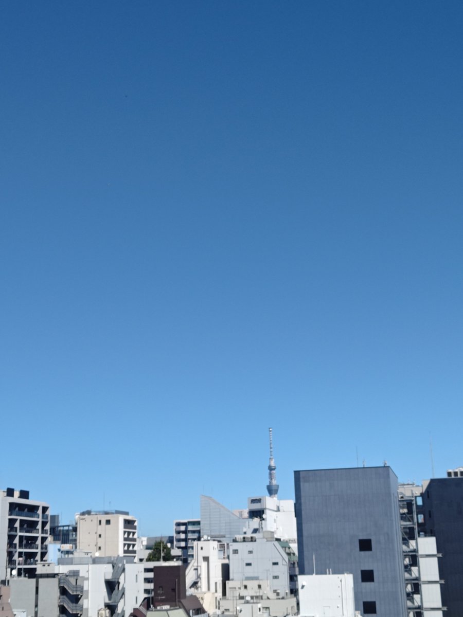 gencotsu's tweet photo. 久しぶりの晴

#スカイツリー https://t.co/KVXfWr4orT