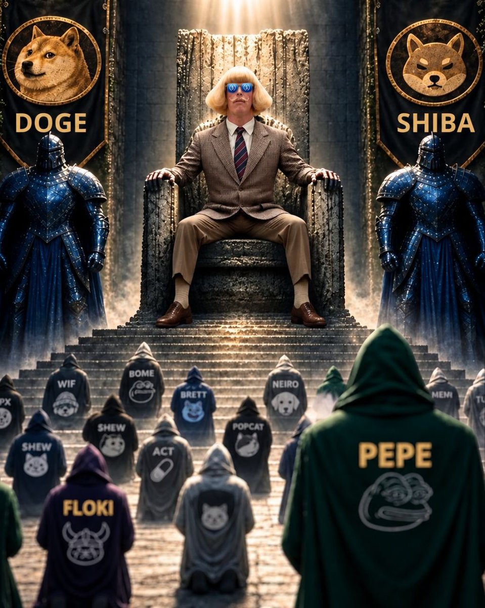 Usdcjeanphil's tweet photo. They thought the throne belonged to the memes.
$JEANUSDC just changed the seating chart. 👓💵 https://t.co/4FDRMcQYKJ