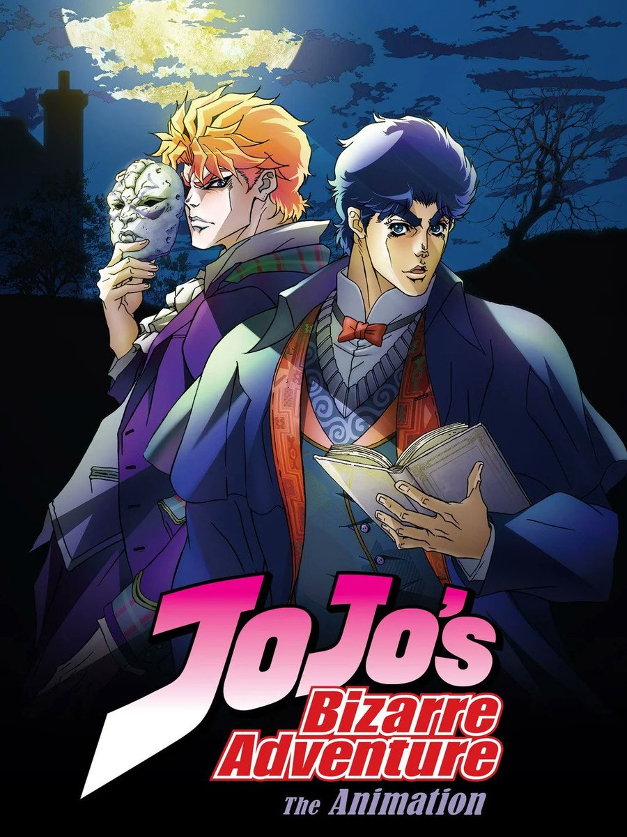 animeupdates's tweet photo. 14 years ago today, 'JOJO'S BIZARRE ADVENTURE' premiered!

'Steel Ball Run' is currently airing new episodes every Friday https://t.co/FYAZvvMoQF