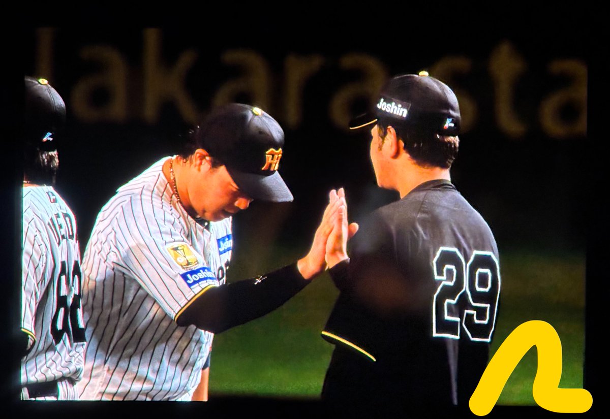 NT7_HT's tweet photo. 260930
阪神vsヤクルト (甲子園)③
大山さんと‼️先制ホームラン頼もしすぎました☺️
#髙橋遥人 #高橋遥人 #大山悠輔 #阪神タイガース https://t.co/0HbhhDbf9V