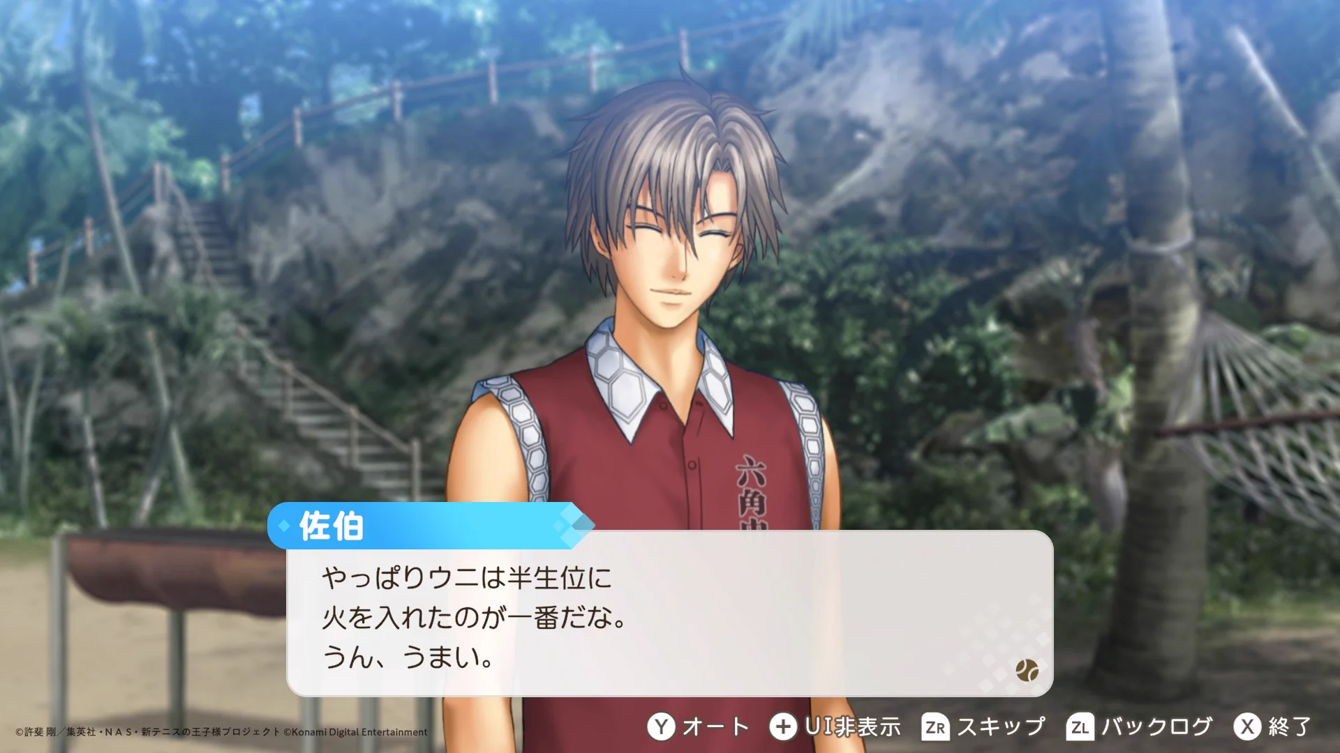 テニスの王子様　ドキドキサバイバル　フォトメッセージ　ブロマイド　佐伯虎次郎 KONAMI：『学プリ』『ドキサバ』公式στο X: 