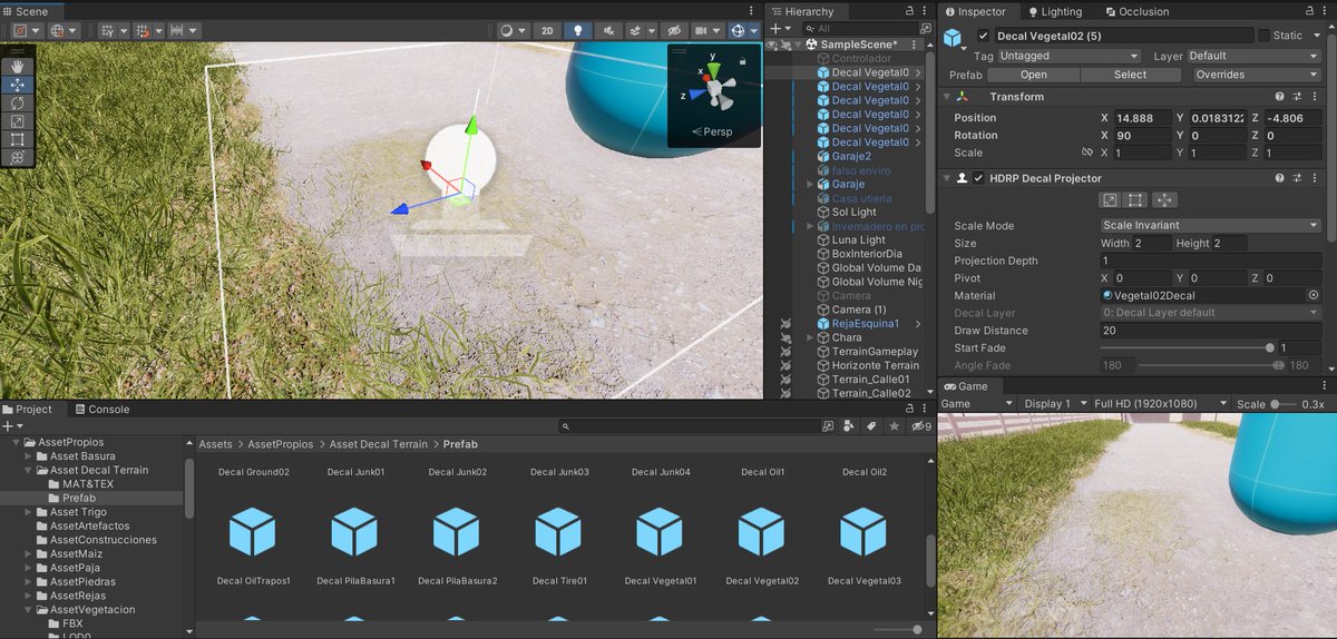 bross_lab's tweet photo. BroDev #1 here 👋

Adding my super optimized grass asset. 🌾
Looking good!
Step by step. 💚

#HARVESTED #gamedev #indiedev #devblog #unity3d https://t.co/Tl4cWDSMCt
