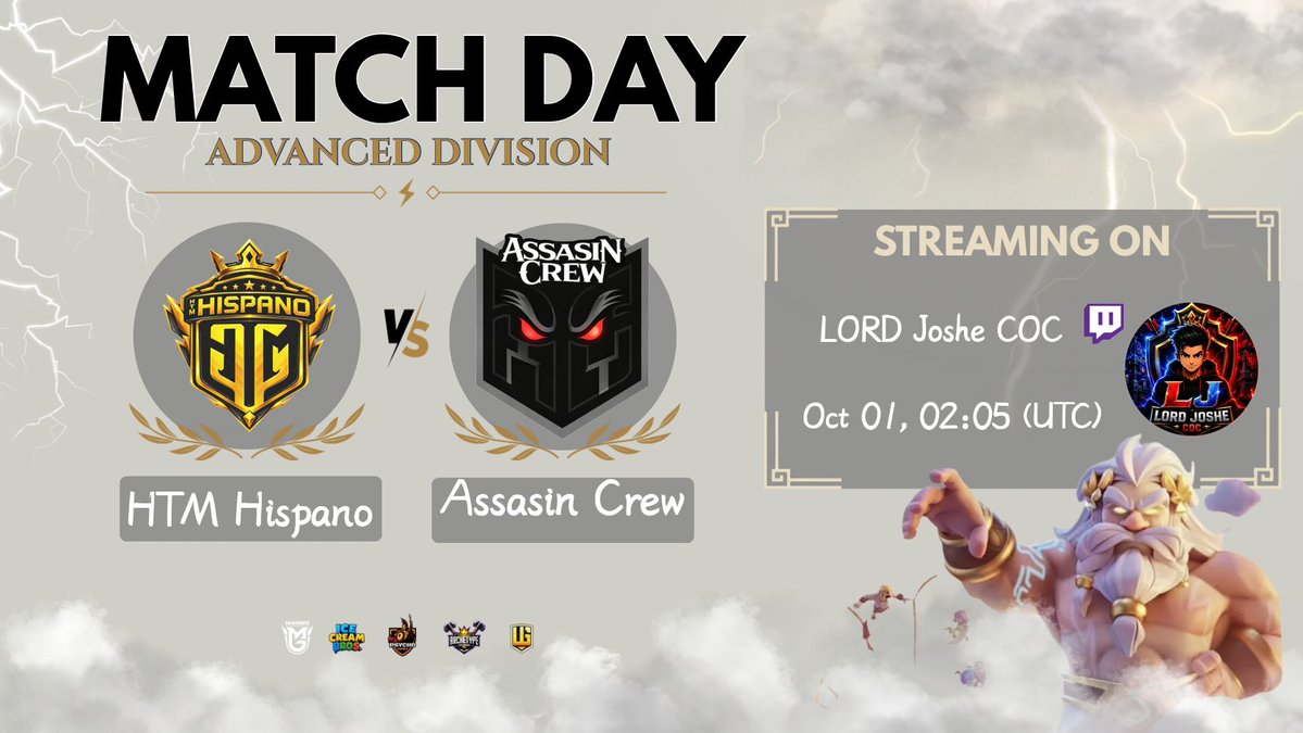 joselnch's tweet photo. 🔴Stream 30.09 #ClashOfClans

PCLA | HTM Hispano and Assasin Crew 𝑰𝑰

https://t.co/SdQYBGsWRv 
https://t.co/UKdqdr2k8N 
https://t.co/J9CmkvHB1k 
https://t.co/mIDj4FMRvY 

Invitados todos 😎 https://t.co/DpECopyOF0