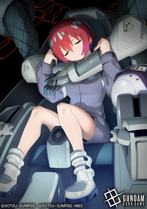 ishibashiyosuke's tweet photo. 【お仕事情報】バンダイ様より発売中のガンダムカードゲームにて行われておりますイベント「ショップバトル 2026 SEASON4」のショップバトル優勝者パック06、参加賞パック06にて『機体奪取』(マチュ)のイラストを担当させていただきました！よろしくお願いします！  
#ガンダムカード 
#GCG https://t.co/vZWB1zwxM7