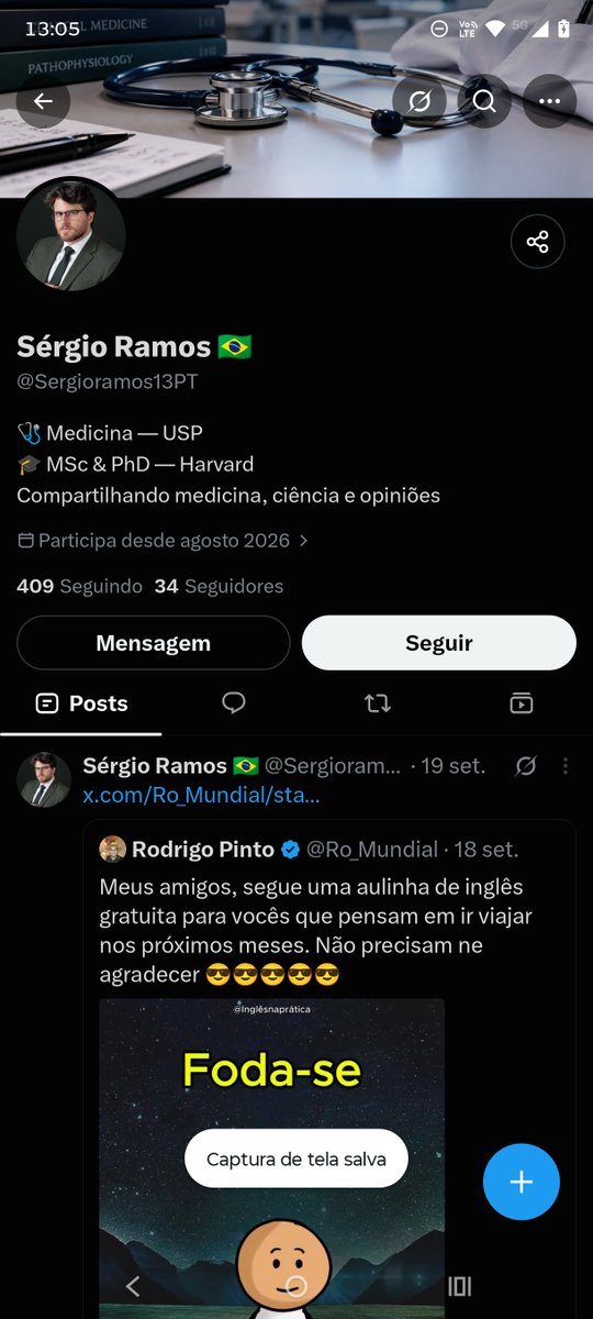BorisSantonq's tweet photo. @Maria8578Maria @Sergioramos13PT @fefacolorada Nenhuma, porque o perfil é fake. Já trocou a foto de perfil agora que eu denunciei, mas não deletou os comentários antigos. Só denunciem, não respondam https://t.co/TZCmeO0HZs