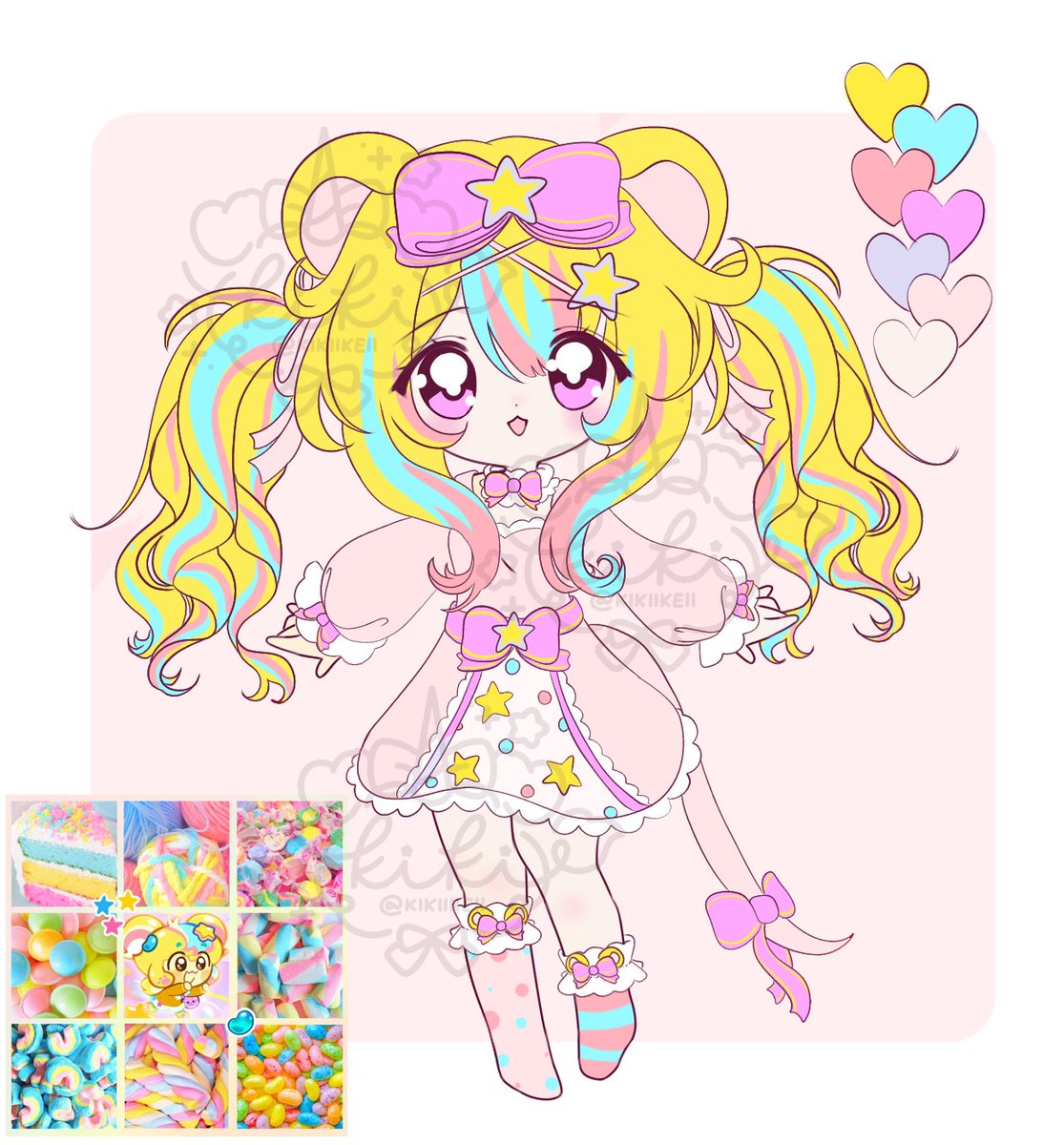 kikiikeii's tweet photo. made a little adopt for fun!! she's available on my vgen shop for £25 🩷 https://t.co/NZrGSUp38m