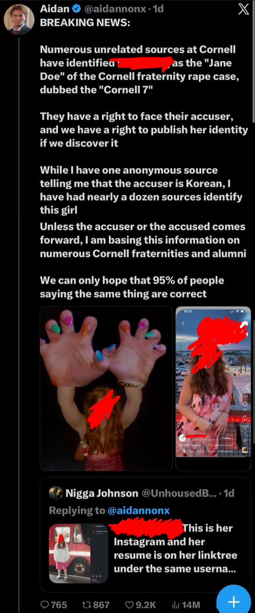radfemsiren's tweet photo. I love how half the men on this app are going “Uhm what is there for me to say, obviously rape is bad let’s move on?” And the other half is furiously attacking the rape victim, doxxing and threatening her, calling every woman a whore and rape liar… maybe talk to THEM? https://t.co/rxWsgR5k4H