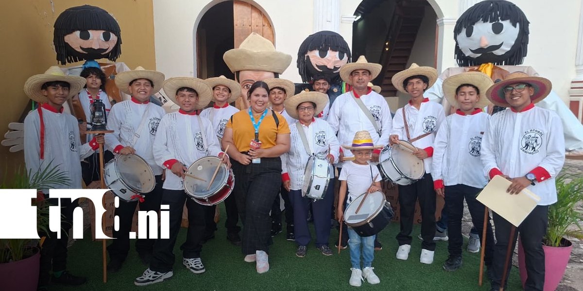canaltn8's tweet photo. Desde el Atrio de la Iglesia de San Francisco, autoridades municipales de Granada e INTUR anunciaron el recorrido del Tradicional Atabal Granadino, una tradición de varios siglos de existencia, reconocida como patrimonio de la ciudad por el concejo edilicio.

Esta tradición se desarrolla en el mes de octubre, en honor a la Virgen del Rosario.

#Nicaragua #Granada