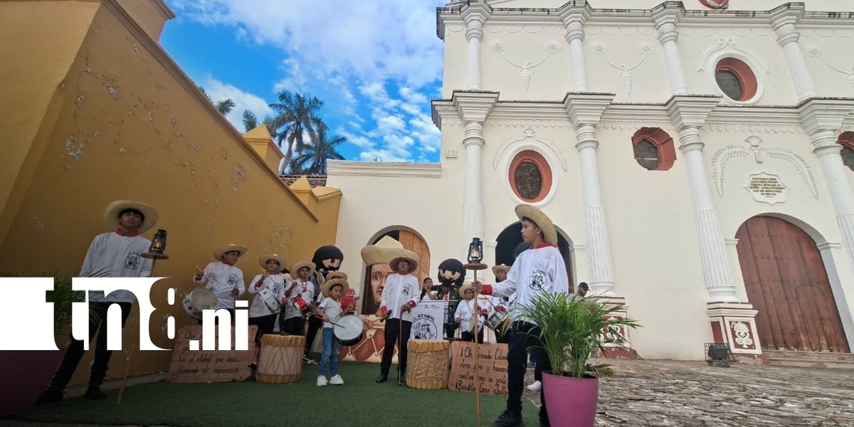 canaltn8's tweet photo. Desde el Atrio de la Iglesia de San Francisco, autoridades municipales de Granada e INTUR anunciaron el recorrido del Tradicional Atabal Granadino, una tradición de varios siglos de existencia, reconocida como patrimonio de la ciudad por el concejo edilicio.

Esta tradición se desarrolla en el mes de octubre, en honor a la Virgen del Rosario.

#Nicaragua #Granada
