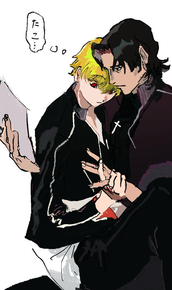 sanctuaryr999's tweet photo. #言ギル 
書類仕事の時間 https://t.co/bAyoHpD0Ev