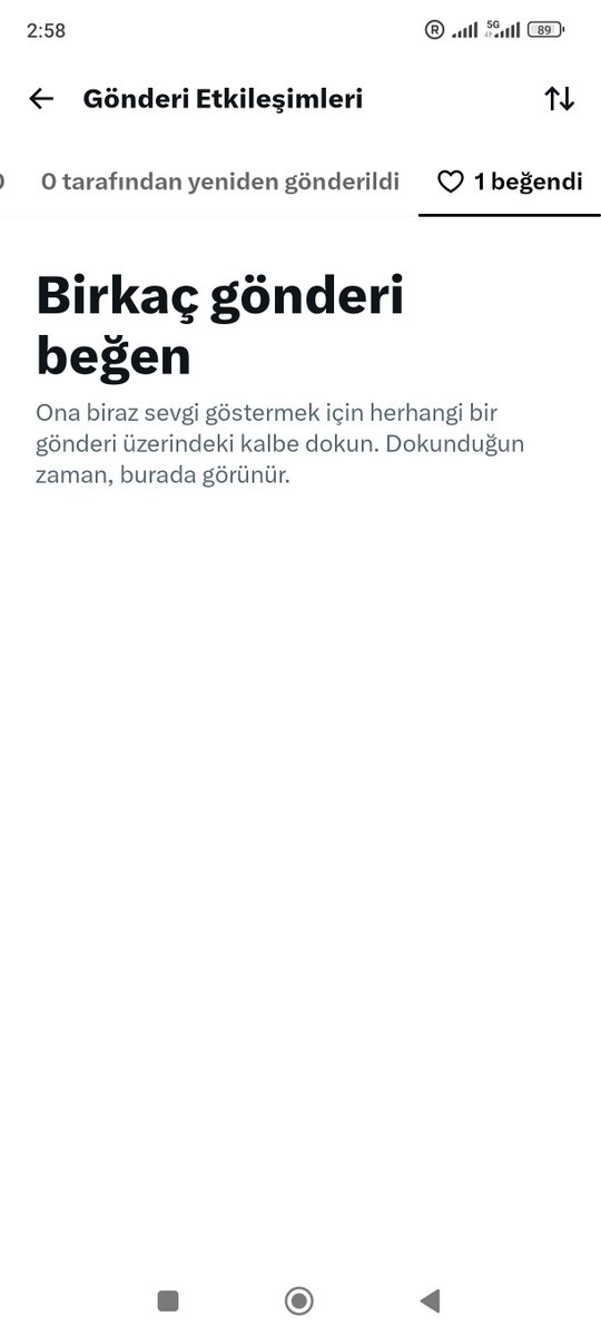 nurullahtpy's tweet photo. Neden 1 beğeni olmasına rağmen kimin beğendiğini göremiyorum https://t.co/XWuLh8Tfjz