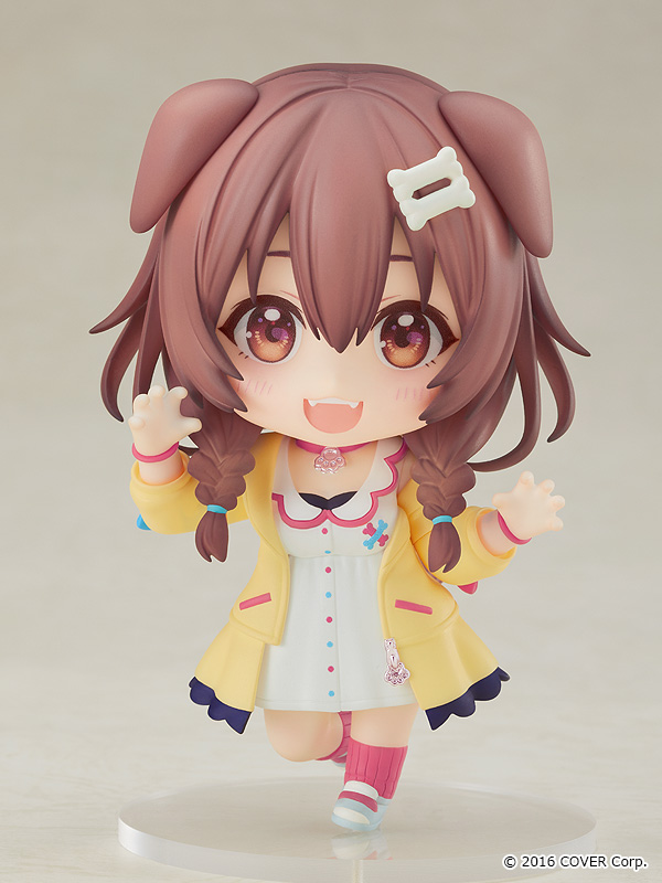 goodsmile_en's tweet photo. Happy birthday, Inugami Korone! 🎂🎉

It's Inugami Korone's birthday today! Check out these images of her adorable Nendoroid, which was released in 2022! 🥐💛

To see our full Nendoroid lineup, click here! ▼
https://t.co/XET70lbSIL

#hololive #nendoroid #goodsmile https://t.co/O23TovLF1N