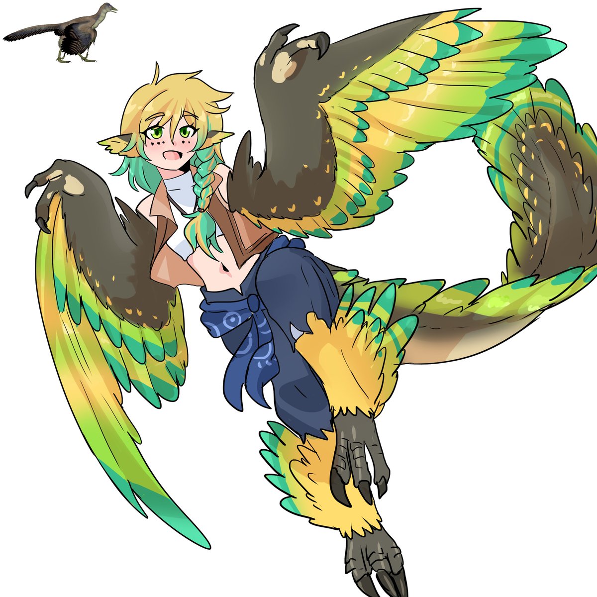 andreshxh23_c12's tweet photo. archepteryx comission

#art #gijinka #monstergirl https://t.co/yqHxOKG9ye
