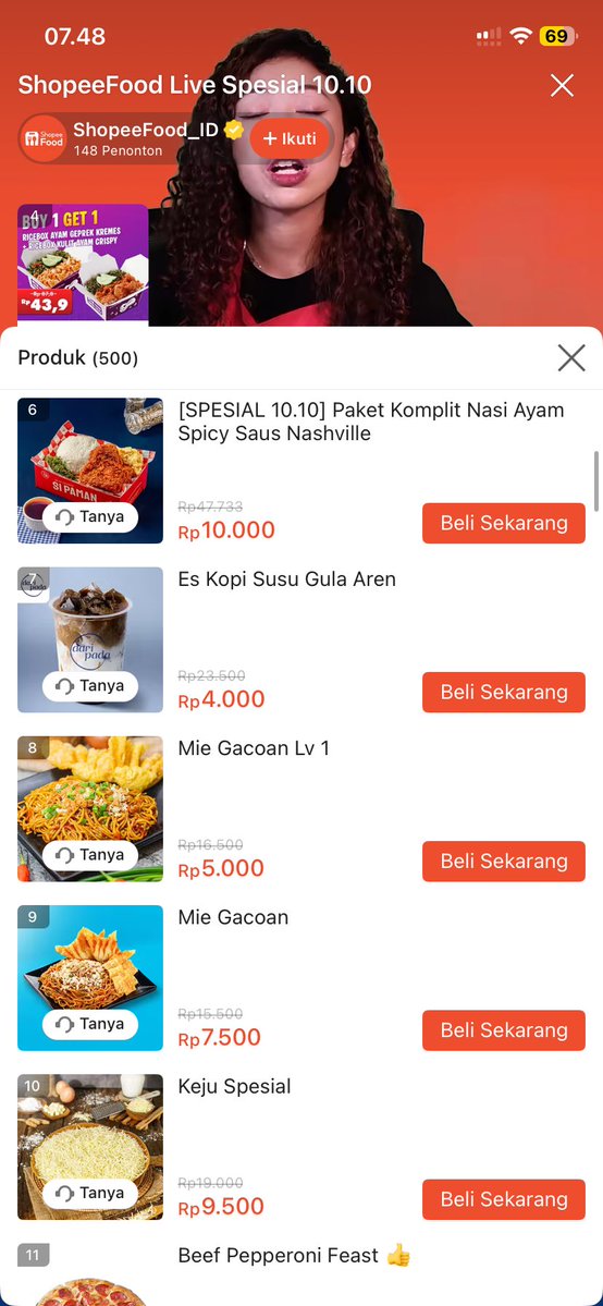 chanlti's tweet photo. kamis pagiii guys, udah sarapan belum? 
shopee food deals lagi banyak promo dari kemarin nih, FIX SHOPEE FOOD LAGI SEDEKAH😭😭￼ https://t.co/cP3YGxYyH2