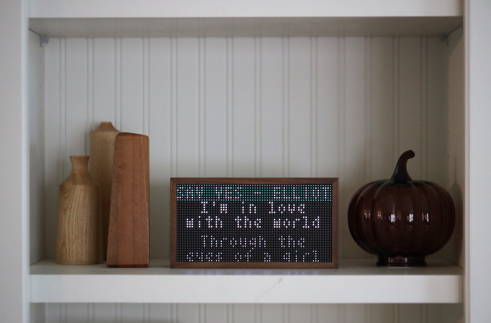 vikboyechko's tweet photo. New post: creating a Spotify lyrics machine on a Tidbyt: https://t.co/qaUszv7I6r https://t.co/KkIT6l4YWA