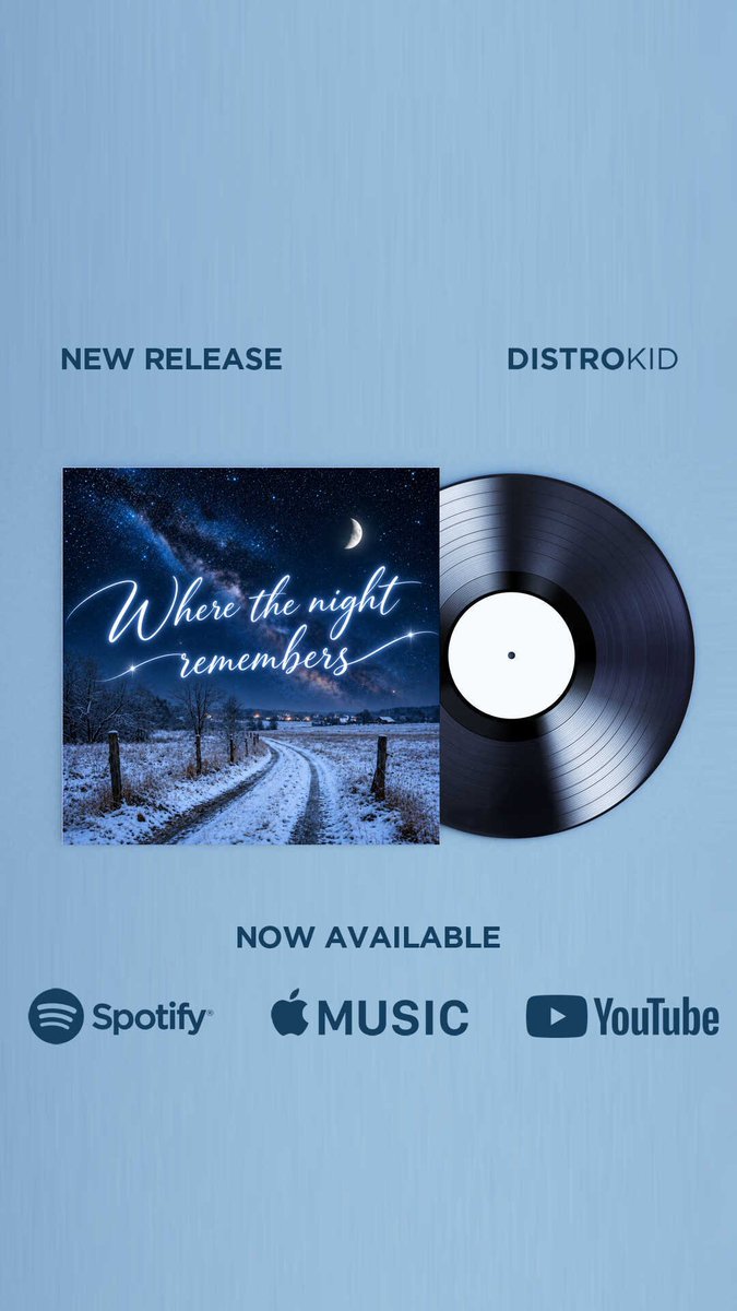 Coinwirex's tweet photo. My new song "Where The Night Remembers" is OUT NOW! 🎶✨
Stream it on Spotify &amp; Apple Music.
​#WhereTheNightRemembers #NewMusic #distrokid https://t.co/RmzV4fWFX0
