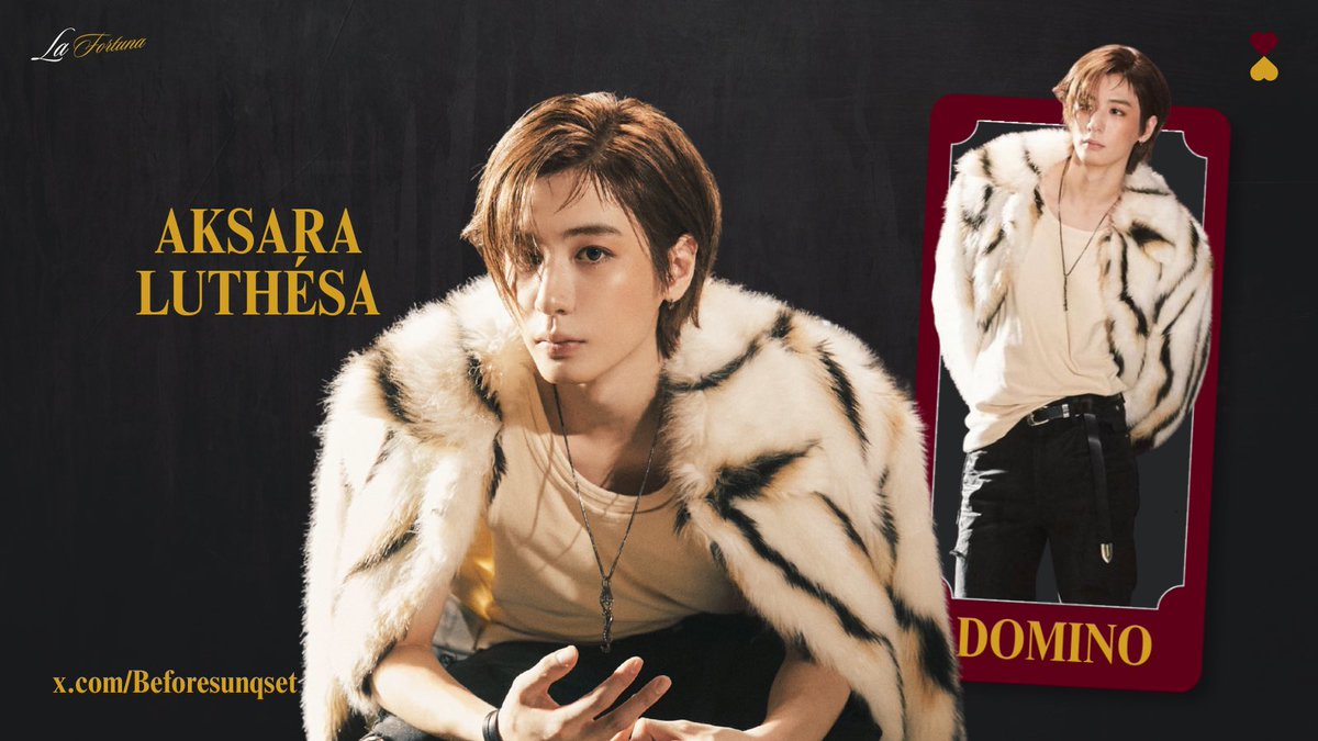 LaForrtuna's tweet photo. [𝘼𝙣𝙣𝙤𝙪𝙣𝙘𝙚𝙢𝙚𝙣𝙩]

We'd like to welcome our new member, 𝑨𝒌𝒔𝒂𝒓𝒂 𝑳𝒖𝒕𝒉𝒆𝒔𝒂. Starting today Aksara will be under La Fortuna's management. Anything regarding his form, schedule, bookings and related matters will be handled by La Fortuna. https://t.co/F1c6T3qs1D