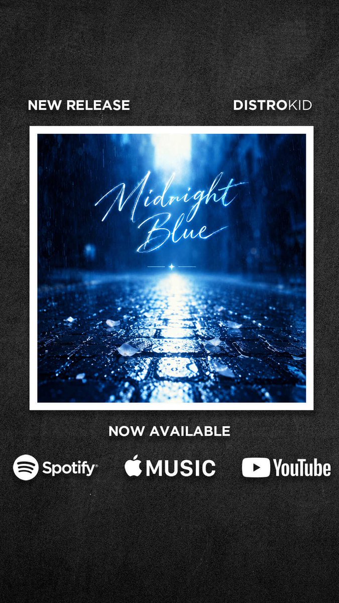 Coinwirex's tweet photo. My new song "Midnight blue" is OUT NOW! 🎶✨
Stream it on Spotify &amp; Apple Music.
​#MidnightBlue #NewMusic #distrokid https://t.co/Ia8mjiWcjX