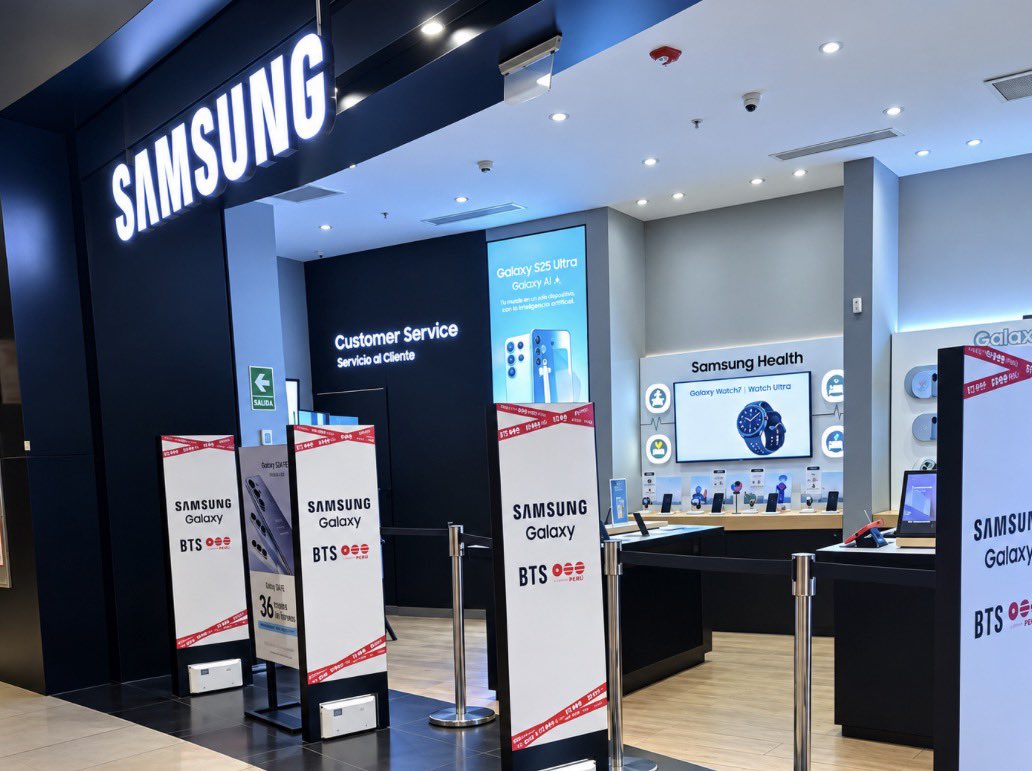 97milkjk's tweet photo. — SAMSUNG PERÚ 
La Rambla, San Borja https://t.co/0780p4TQlY