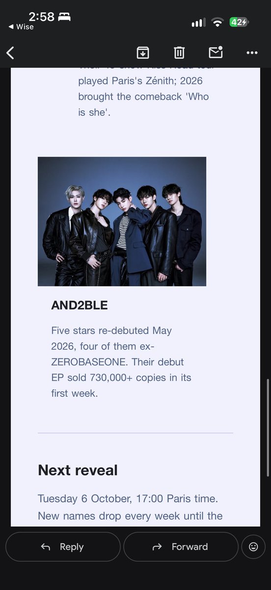 simplyrojin's tweet photo. I get you wanna get your sales up and most people will know Zb better than Evnne but it’s still frustrating to see how Seungeon’s former group won’t even get mentioned. No wonder people think he’s just spawned out of nowhere when people don’t bother introducing him properly https://t.co/524YIZFLXX