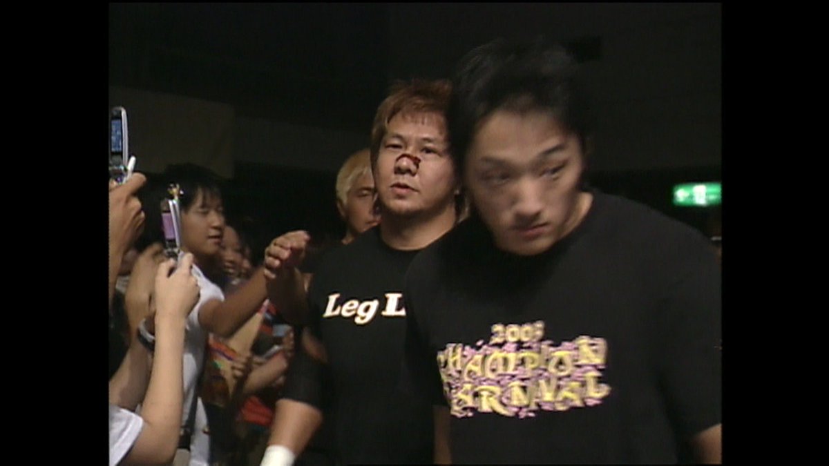 alljapan_pw's tweet photo. 【本日20時配信 🎥】 
         
全日本プロレスバトルライブラリー          

今週の #AJBL は…    

2003年10月10日 大阪・大阪府立体育会館第2競技場
ROAD TO RE-BIRTH×RE-VERSE開幕戦 
小島聡/Hi69/タイガースマスク VS 渕正信/カズ・ハヤシ/えべっさん

配信をお楽しみに‼️

📷https://t.co/HhbxMKpl1o

#ajpw #ajpwtv #GAORA