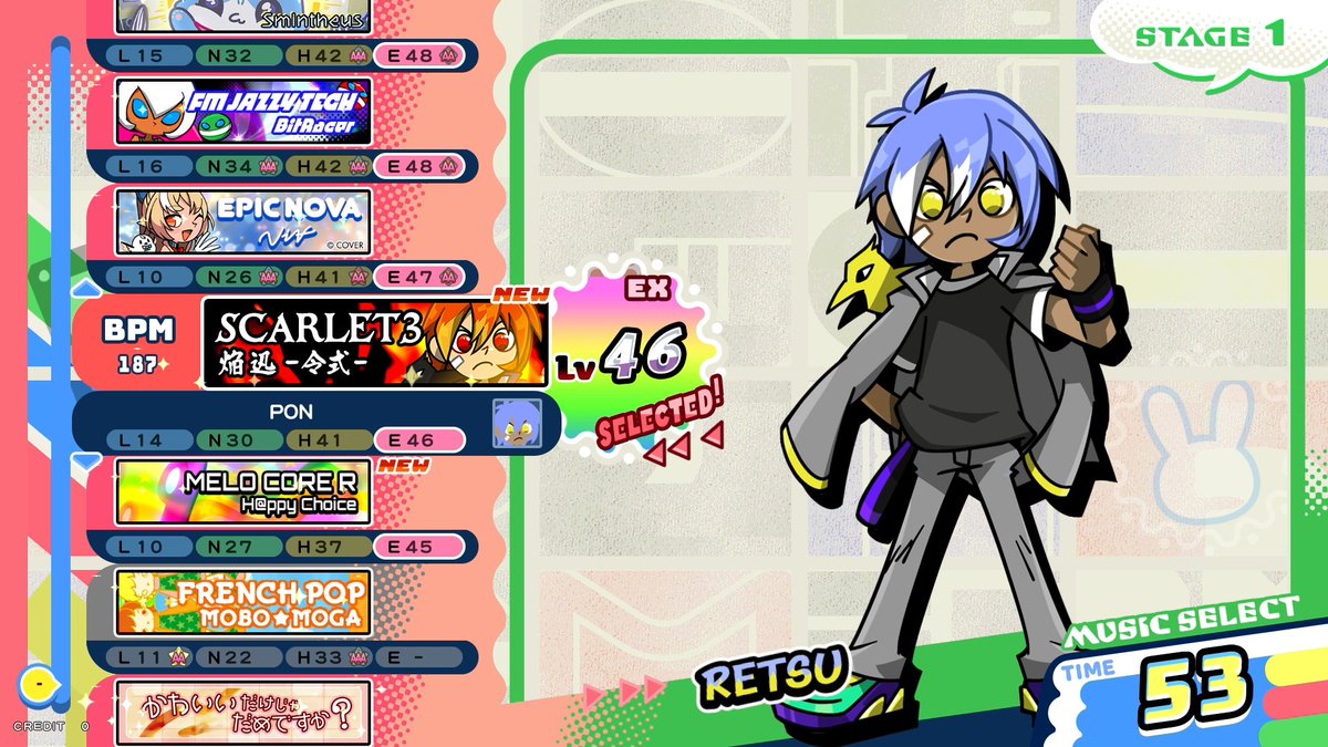 kyx1125a's tweet photo. 今日の解禁曲
#popn #ポップン https://t.co/ygr6FCDVPk