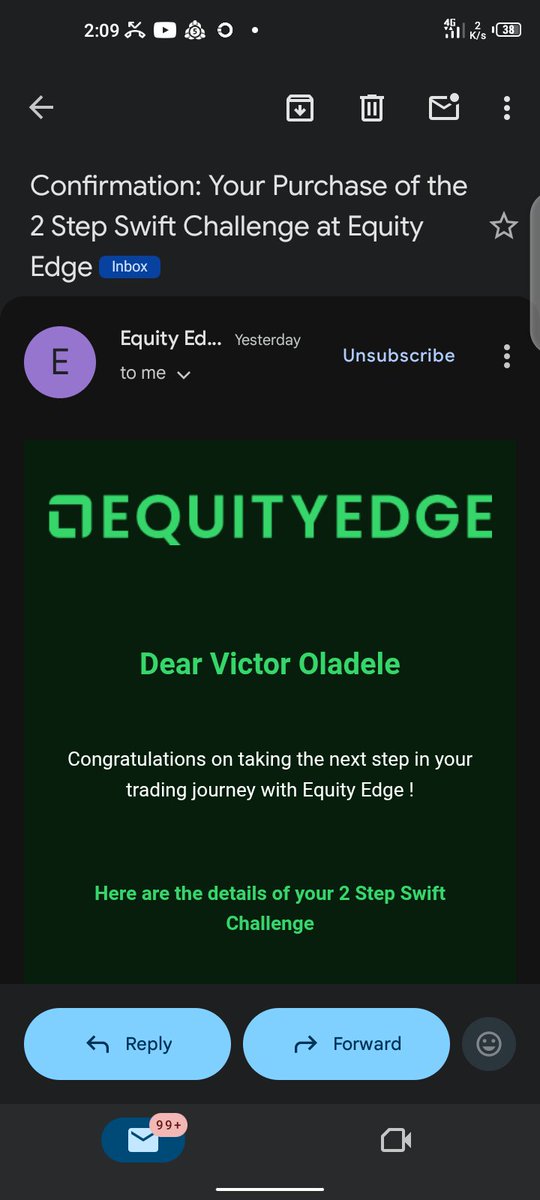 veeksignals_'s tweet photo. Locked in for rest of the year 
Got an account ( $5k) from @EquityEdgeUK 

Let's find out If they really pay someone like me who doesn't have influence yet https://t.co/bLf0FaNOKQ