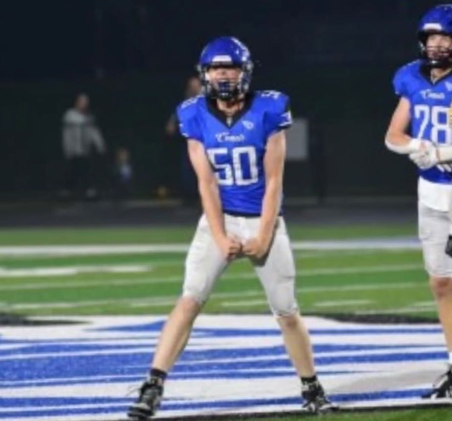 WestLibertyFB's tweet photo. West Liberty Football 🏈 Club senior shoutout 
Senior night this Friday night at 7pm

Miles Mcchonaha  Number 50 
#supportyourseniors 

Putting the face with the name !!! https://t.co/Lto7YjdyFj
