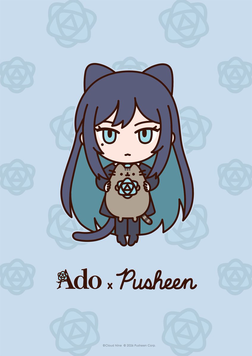 pusheen_jp's tweet photo. この夏アメリカで実施したAdo × Pusheenのコラボレーションが、ついに日本上陸！
10月のAdoのお誕生日を記念して、期間限定POP-UPを開催します！
詳しくはこちらをクリック：https://t.co/5u2uLYLamX https://t.co/S2KTHZ575G