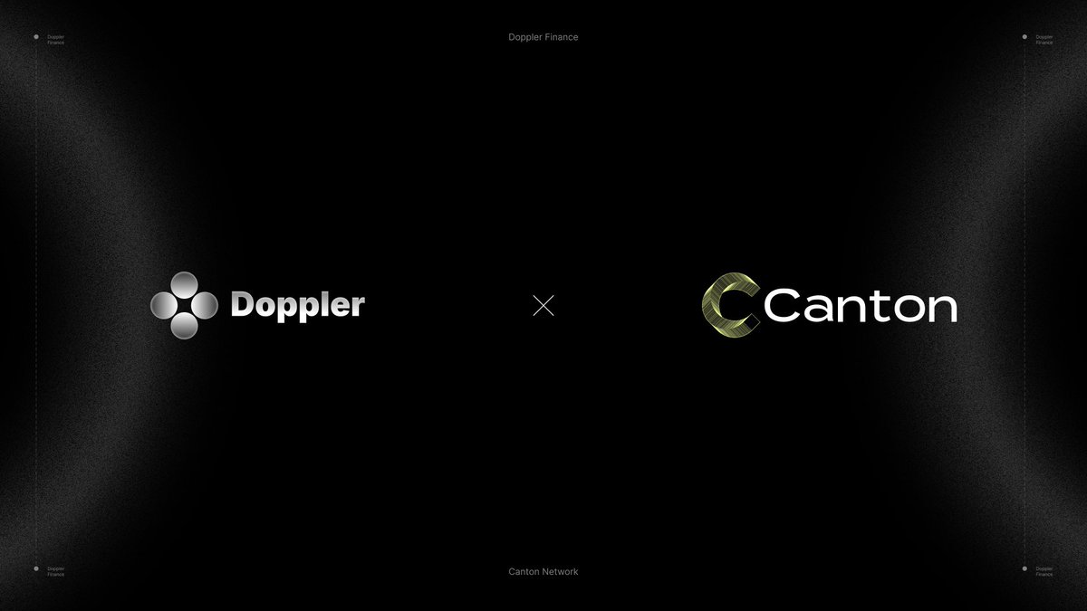 SOU_BTC's tweet photo. 【速報】Doppler Financeが、機関投資家向けのブロックチェーンCanton Networkに対応し、まずCanton Coin $CC を預けて運用できるボールトから始めると発表

- Dopplerは、日本だとSBIグループとの提携で名前を見かけることが多いプロジェクトです。

・2025年12月：SBI Ripple Asiaと基本合意（MOU）。XRPの利回り基盤とXRPL上のRWAトークン化で協業を検討し、機関向けカストディはSBI Digital Marketsが担当
・2026年7月：SBI Digital Financeと戦略的提携。日本での機関向けXRPファイナンスが対象
・2026年9月：独自トークンXDPのTGE。Kraken、KuCoin、OKXなどに上場