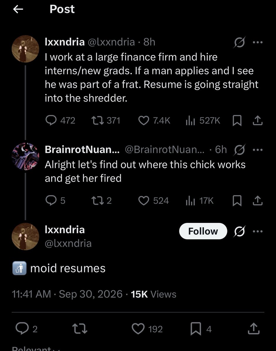 lettuce_isgood's tweet photo. They just hate men https://t.co/wgz93hyJSi