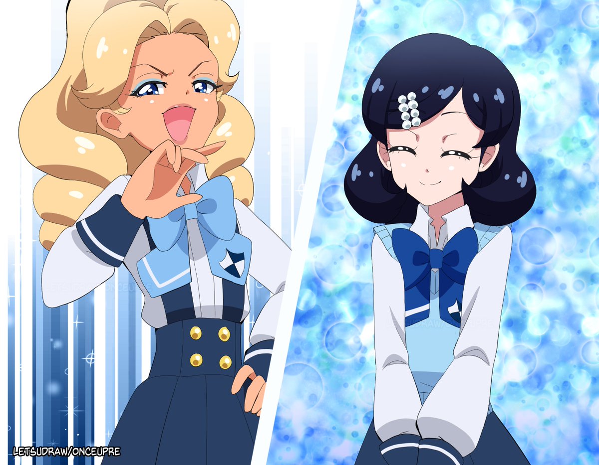 OnceUPre's tweet photo. Hakuchou's self proclaimed rival, Regina Sinclair, also attends Inkwell Academy?!
#precure #onceupre #プリキュア https://t.co/mX3WXO5xoa