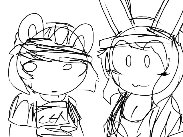 UnknownboiTC's tweet photo. Im thinking, and also tony and tina fanart :b
Characters made by @tonytoran https://t.co/gPyqiyTDxQ