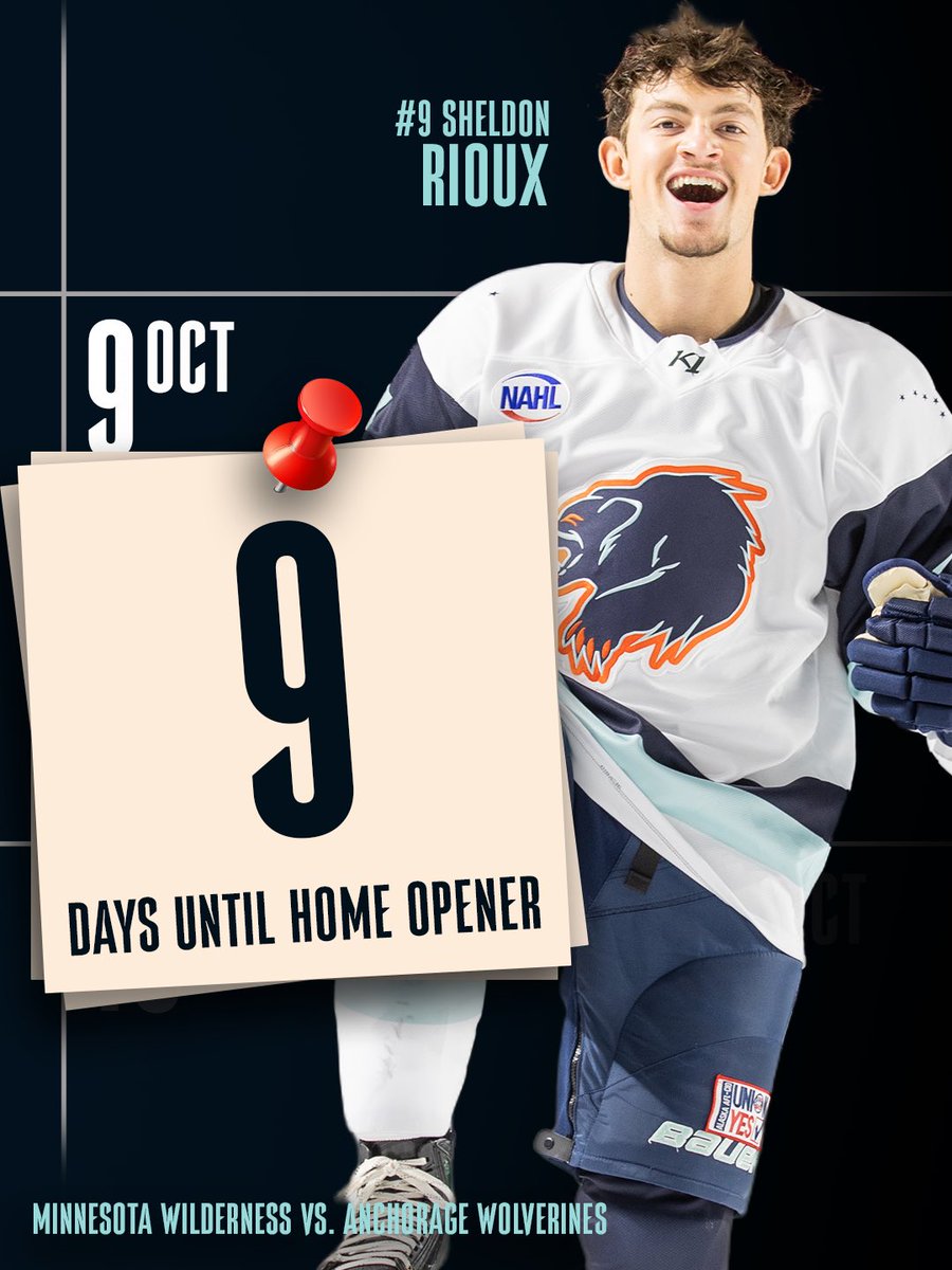 anchoragewolve1's tweet photo. 9️⃣ days until the Sully is RAGING again 🔥

Get your tickets now at https://t.co/W328T3Z3e0

#LetsRage https://t.co/5eYERCV91l